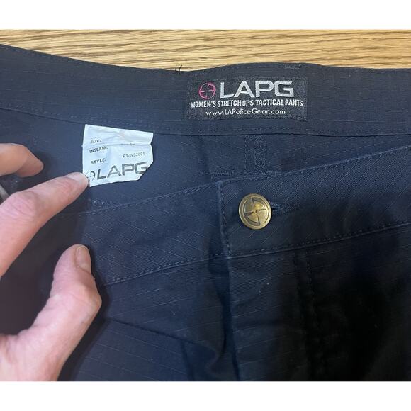 LAPG Womens Navy 16 Regular Tactical Pants Stretch Ops Police Gear - Picture 6 of 16